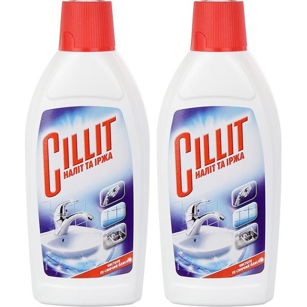 Засіб для видалення вапна та іржі Cillit 2 шт
