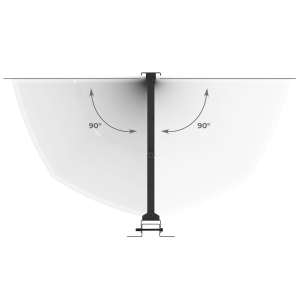 Крепление для телевизора HausMark TWBR-211 поворотно-наклонные 10