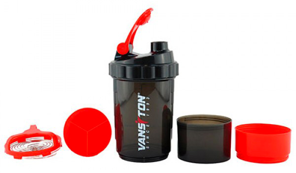 Шейкер 500 мл черный 698213 AW2324 Vansiton