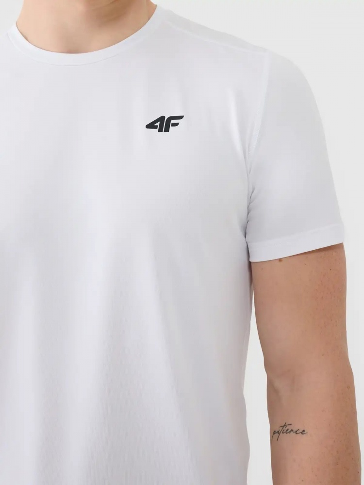 Футболка 4F TSHIRT FNK M1785 4FWSS26TFTSM1785-10S р.2XL белый
