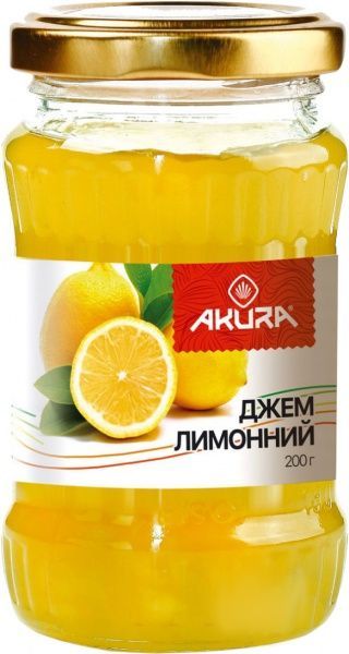 Джем Akura лимонный 200 г
