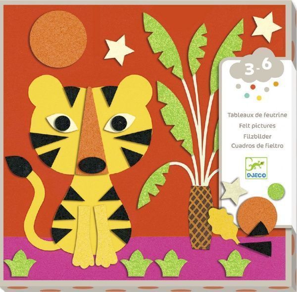 Набор для творчества Djeco Аппликация самоклеющаяся Сладкая природа DJ09864