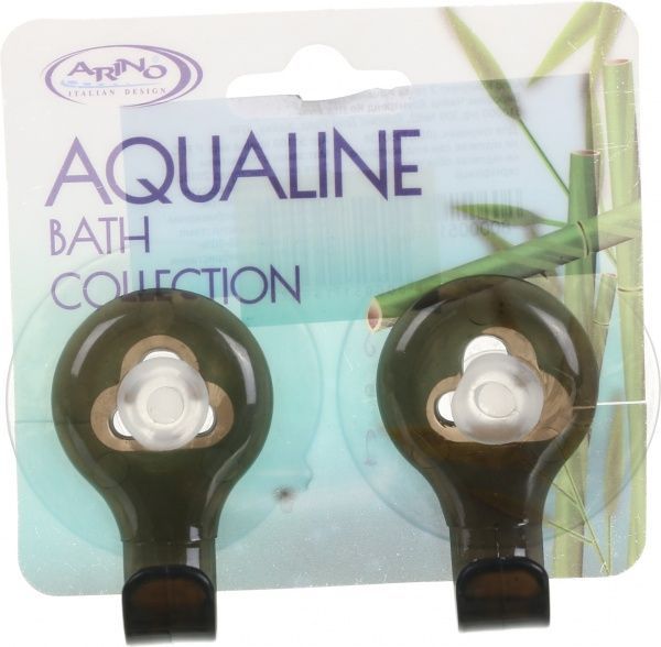 Крючок Arino Aqualine Комплект 2 шт. серые