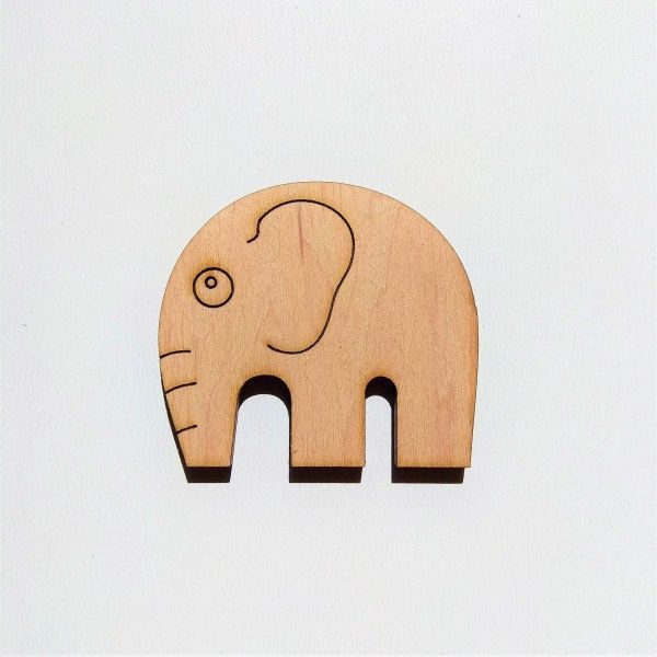 Заготовка Слоненок 4D 33 Фанера 