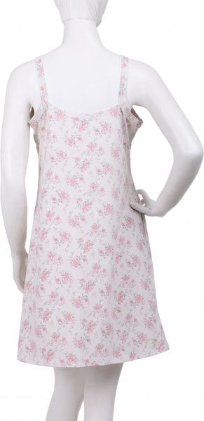 Ночная рубашка Roksana Scarlet 557/16024 р. L бежевый с розовым 