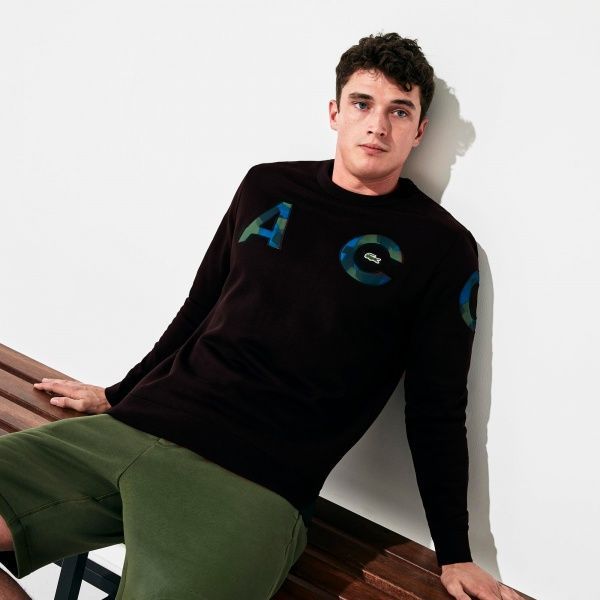 Світшот Lacoste SH8635 SH86354U5 р. 6 чорний