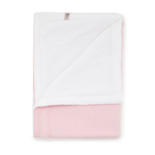 Человечек + плед и пинетки р.62 розовый 