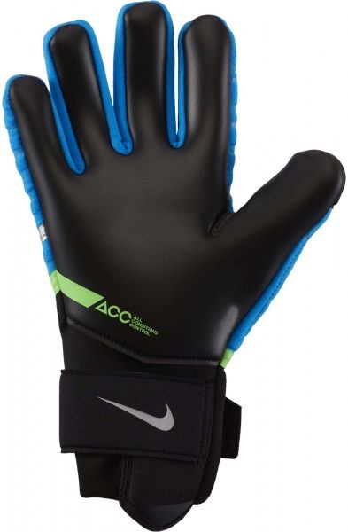 Воротарські рукавиці Nike р. 9 блакитний CN6724-406 Phantom Elite Goalkeeper
