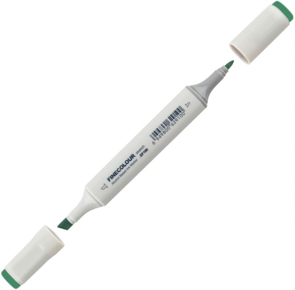 Маркер спиртовой FINECOLOUR Sketch EF100-58 зеленый холле 