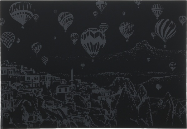 Скретч-картина Каппадокия 40,5x28,5 см 