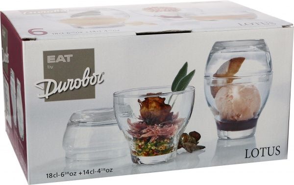 Набір для закусок Lotus medium 12 предметів Durobor 