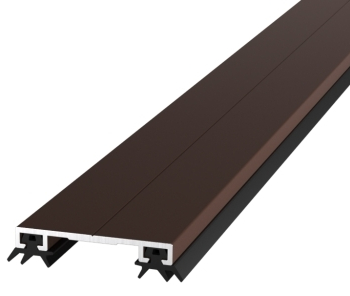 Профиль соединительный АЛЮПРО крышка (АПК) 40х5,4мм x 3,05м коричневый 