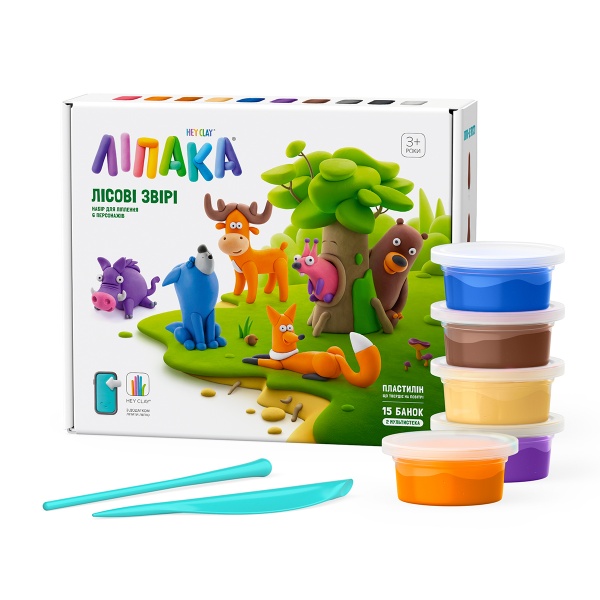 Набір для творчості Lipaka МегаЛісові звірі 15022-UA01