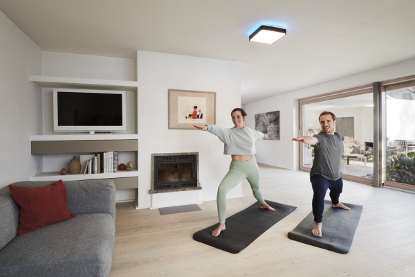 Світильник світлодіодний Ledvance LED SMART WIFI ORBIS SQ BL 35x35 см чорний 