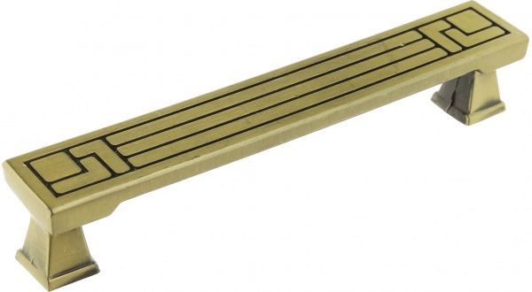 Ручка-скоба 128 мм античная бронза Kerron RS-027-128 BA