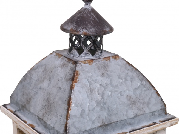 Підсвічник-ліхтар Венеція 18,5х18,5х26,5х43 см CW16W5357A-S