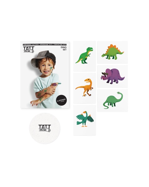 Тату временное TATTon.me Dino Set