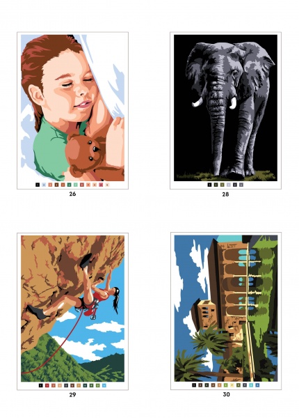 Книга-раскраска «100 магічних фарбованок. Настрій» 978-617-7853-44-1