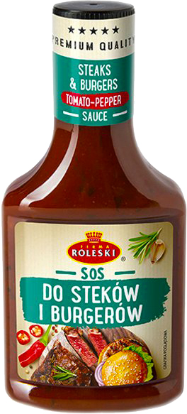 Томатний соус Roleski до стейків та бургерів (5901044019643) 370 г