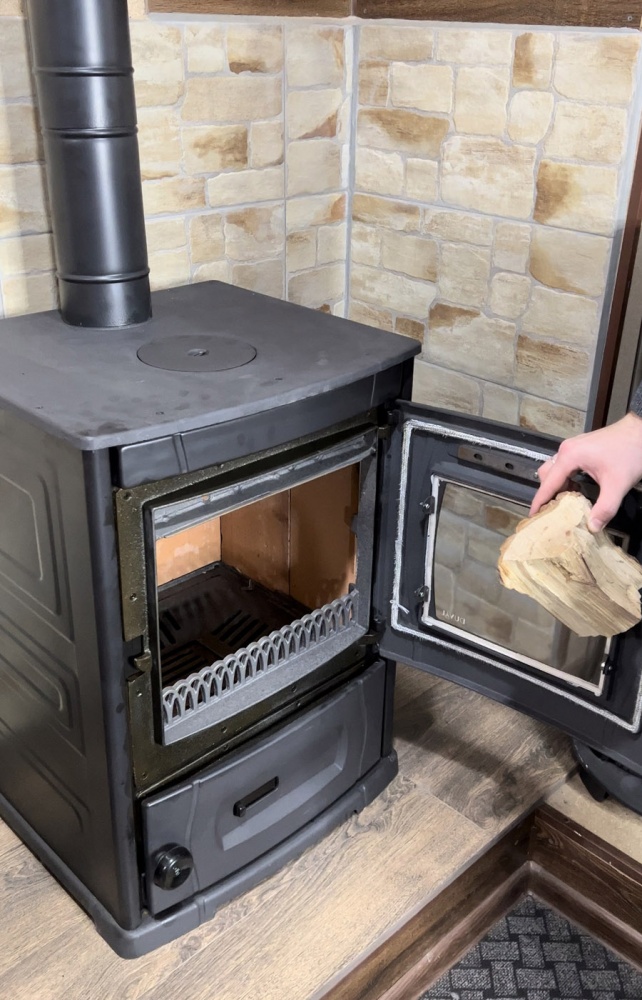 Печь-камин Duval EM-5122BL