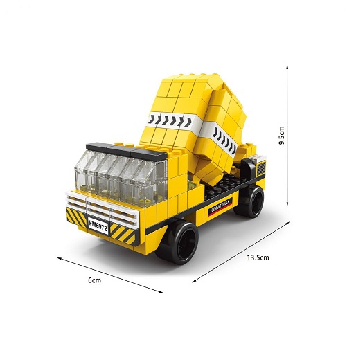 Конструктор SHANTOU YISHENG Будівельна техніка 1000 деталей K8832-2