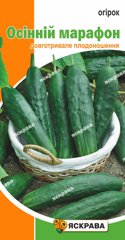 Семена Яскрава огурец Осенний марафон 5г (4823069937676)