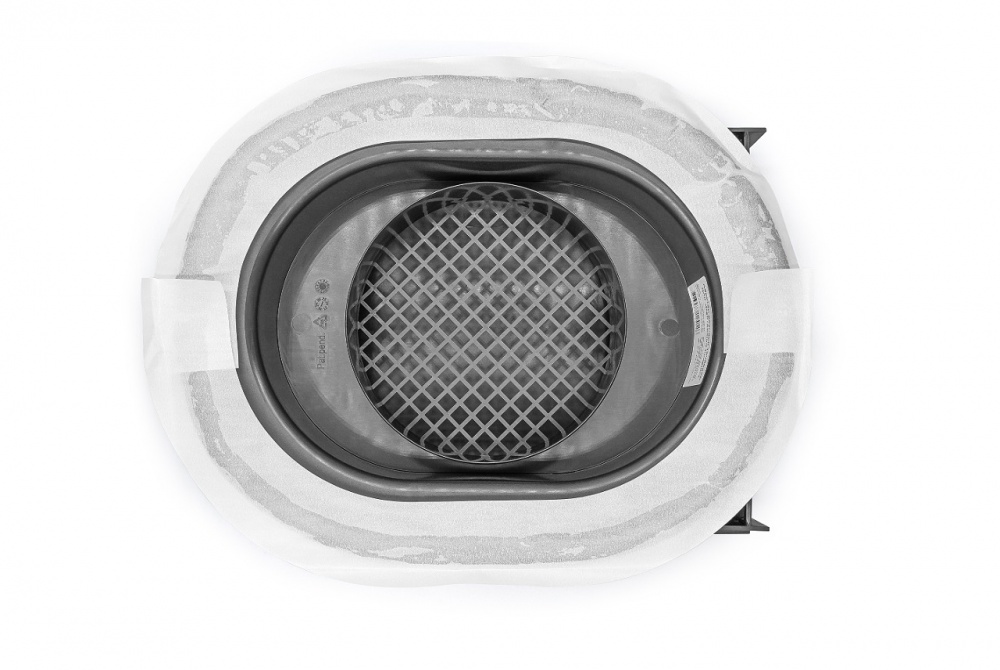 Аератор точковий EliteVent графітовий для змонтованої бітумної та фальцевої покрівлі