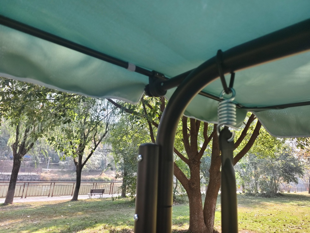 Гойдалка з навісом UP! (Underprice) SW103 Грейс-листя 190х125х164 см