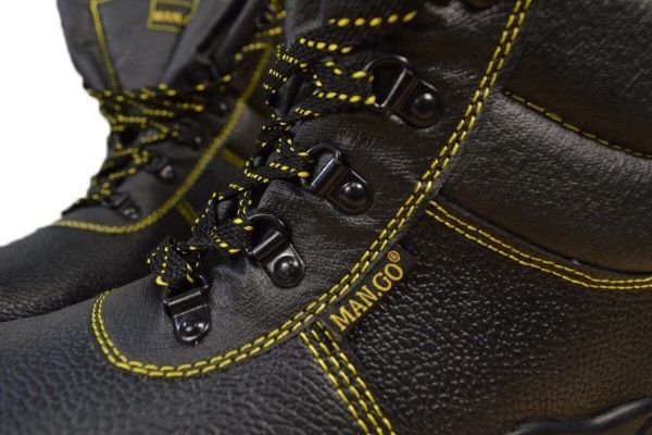 Ботинки MAN.GO S3 CI SRC 7501 защитные р.45 черный