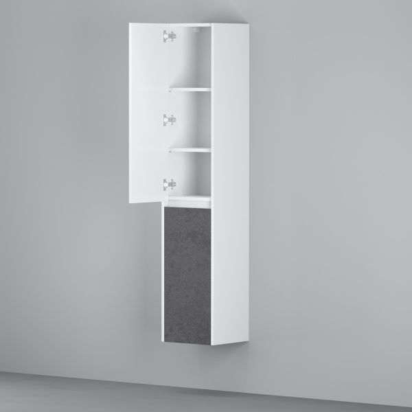 Пенал подвесной AM.PM M91CHL0356BF38 GEM S 35 см левый