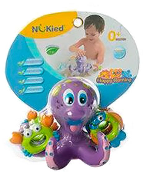 Набор игрушек для ванной Limo Toy осьминог-кольцеброс HS6301 ODT059471