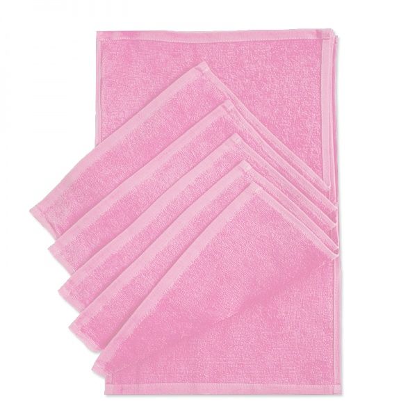 Серветка махрова 30x50 см світло-рожевий Ярослав 