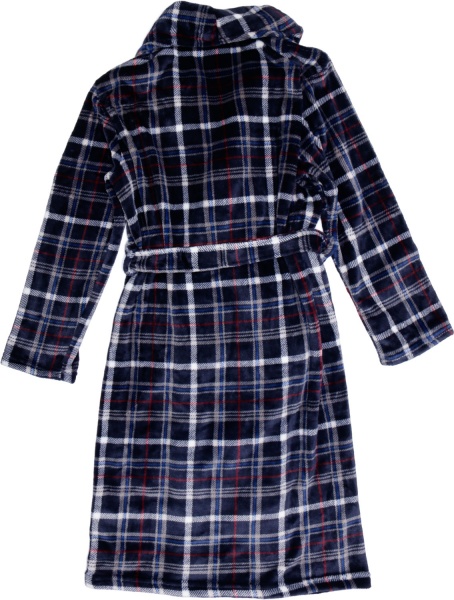 Халат чоловічий La Nuit Клітинка р. L синій 