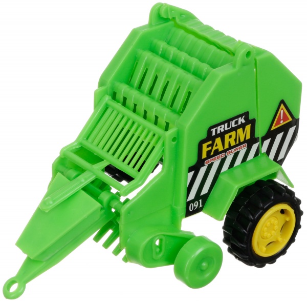 Ігровий набір Shantou 3 шт. фермерські трактори з причепами та фігурками JY238854