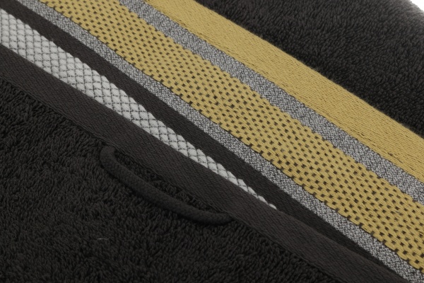 Рушник махровий Aya 50x90 см графіт La Nuit 