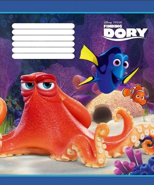 Зошит шкільний У пошуках Дорі 12 аркушів у клітинку Міцар+