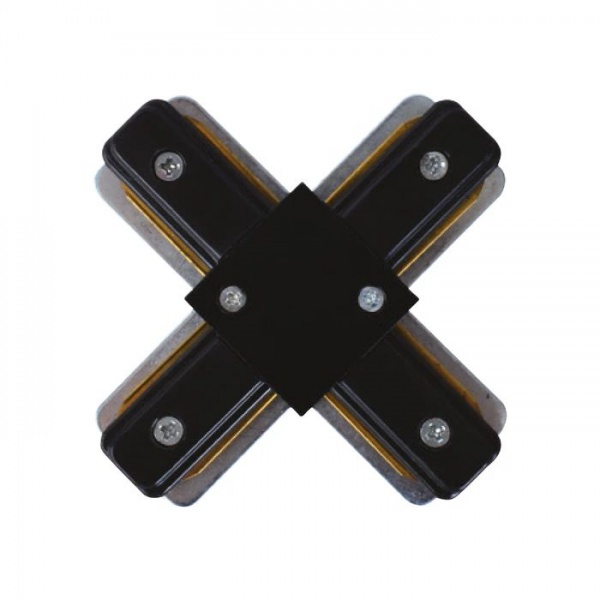 З’єднувач хрестовий HOROZ ELECTRIC чорний 096-001-0003-021 