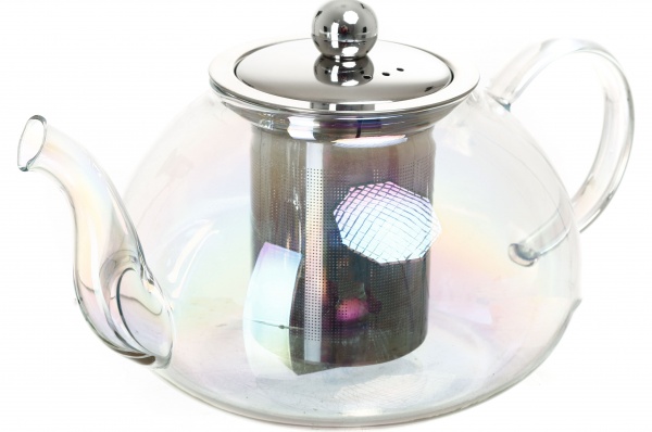 Чайник заварювальний Flora 1000 мл скло Flamberg