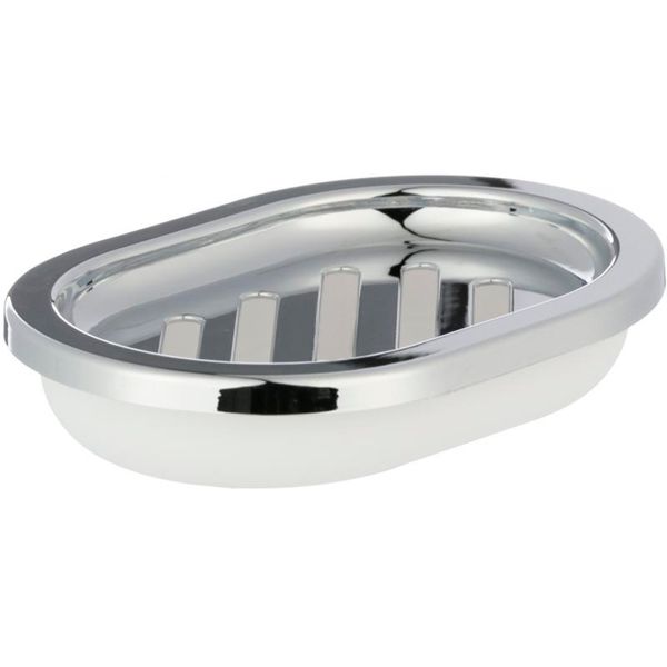 Мыльница Luna Croma белая