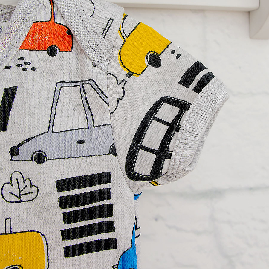 Боди для мальчика Blanka Авто р.86 серый 110462