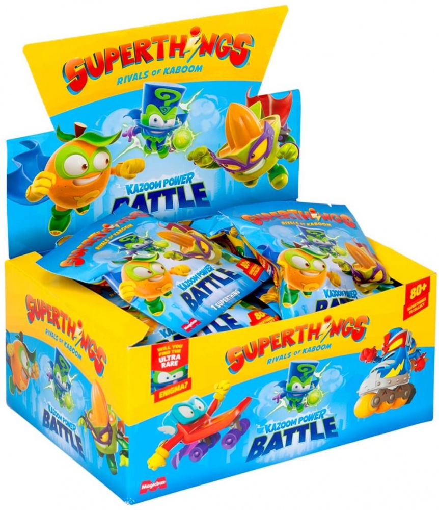 Игровая фигурка-сюрприз SuperThings SuperThings Kazoom Power Батл PST15D162IN00