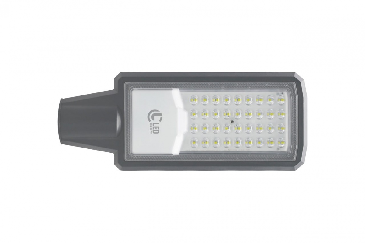 Ліхтар вуличний світлодіодний LIGHT SET LED ZHURAVEL 6500K IP65 50 Вт сірий — фото 1