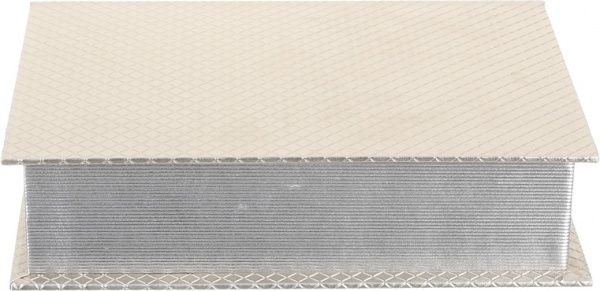 Шкатулка-книга Рубчик 30x22x7,5 см золото