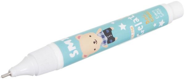 Коректор-ручка Ведмедик блакитний
