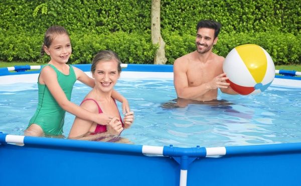 Бассейн каркасный Bestway 396x84 см (5612E) с фильтр-насосом