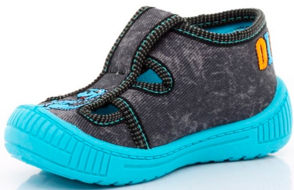 Туфли для мальчика 3F 2Sk25/4 р.22 серый 