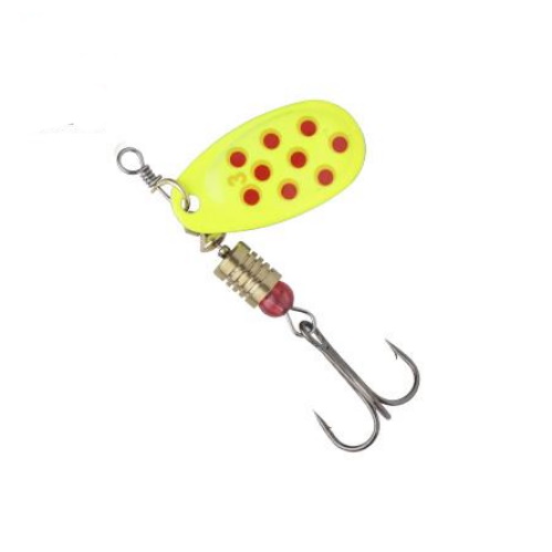 Блесна-вертушка Fishing ROI 8 г Aglia N 1921 yellow