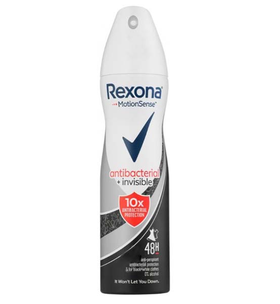 Антиперспирант для женщин Rexona Antibacterial невидимий захист 150 мл