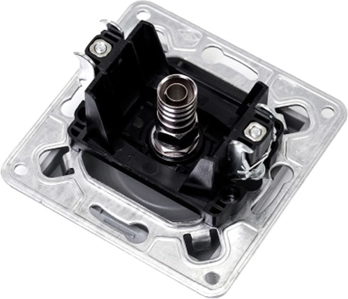 Розетка TV оконечная LXL Tesla TLXL3629A серебристый 8536699090