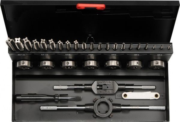 Набор резьбонарезной YATO 32 шт. YT-2975